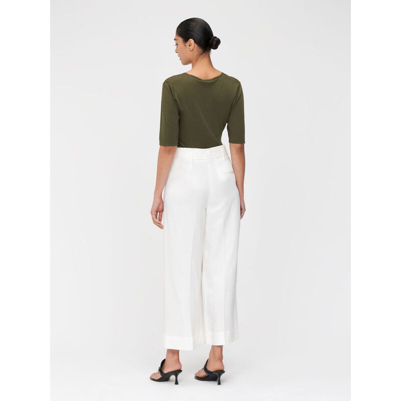 Veronika Maine V-Neck Ruched Knit image number 1